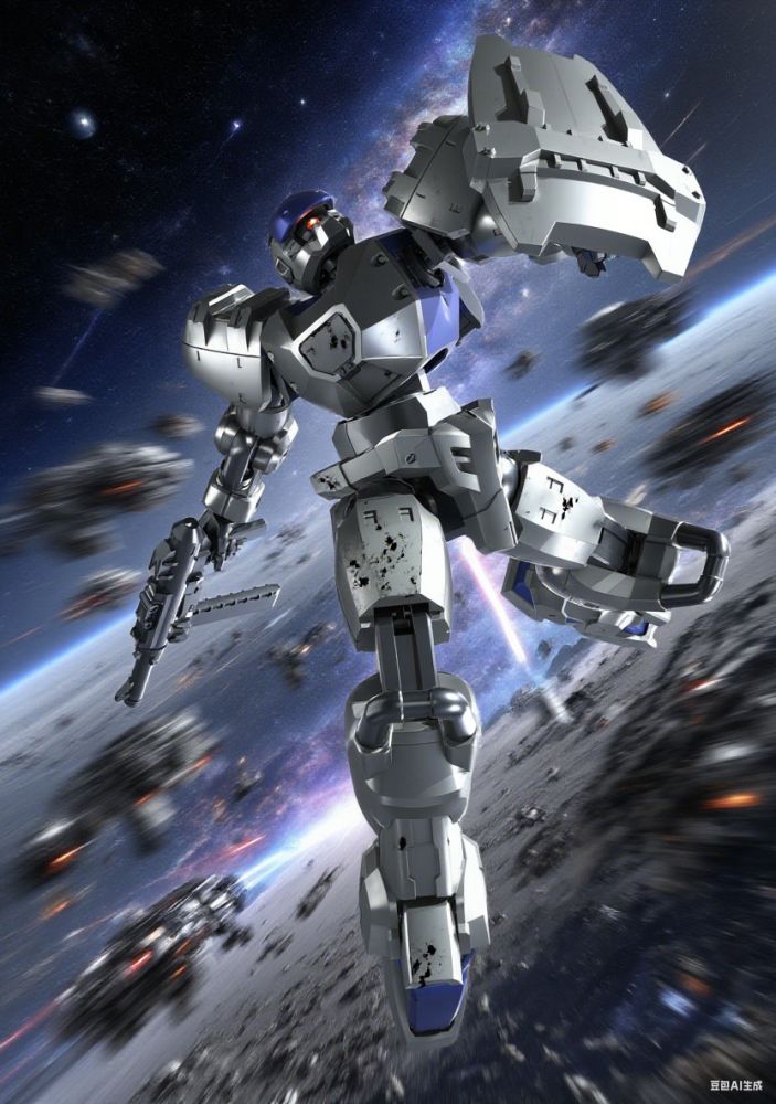 SHEIK MAINLAND ULTRA ACTION TROOPER SERIES STAG 1/144 SCALE PLASTIC MODEL KIT (WHITE)