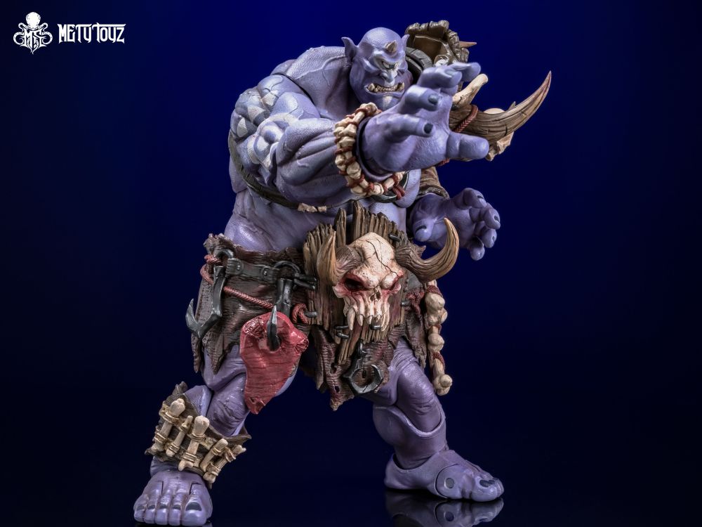 METY TOYZ THE WORLD OF ADVENTURERS GORASH BONEGLYPH 1/10 SCALE ACTION FIGURE