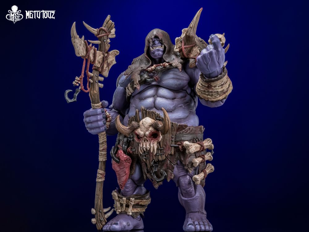 METY TOYZ THE WORLD OF ADVENTURERS GORASH BONEGLYPH 1/10 SCALE ACTION FIGURE