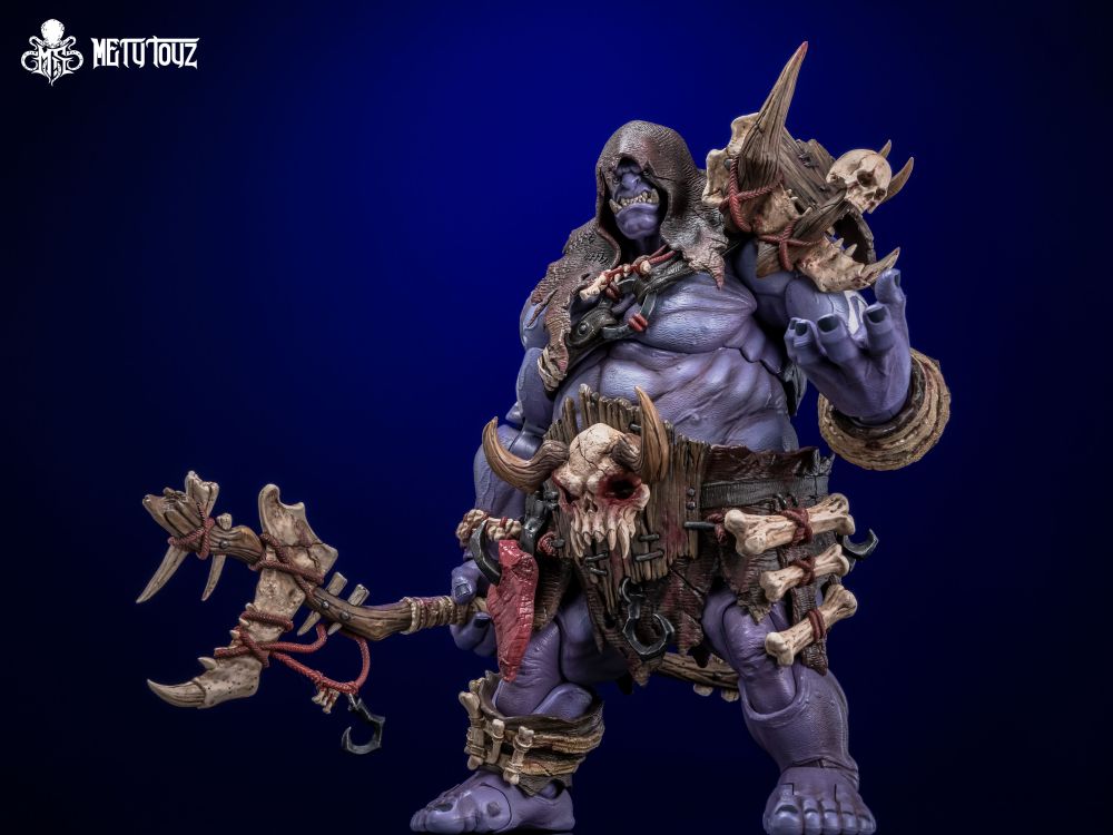 METY TOYZ THE WORLD OF ADVENTURERS GORASH BONEGLYPH 1/10 SCALE ACTION FIGURE