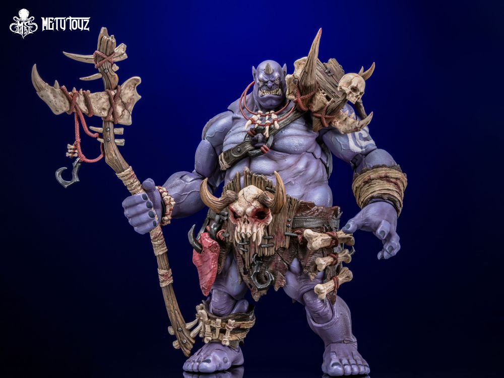 METY TOYZ THE WORLD OF ADVENTURERS GORASH BONEGLYPH 1/10 SCALE ACTION FIGURE