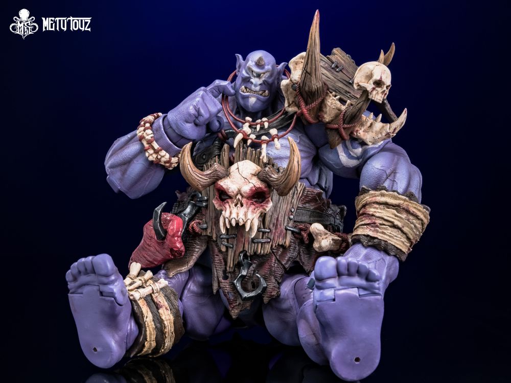 METY TOYZ THE WORLD OF ADVENTURERS GORASH BONEGLYPH 1/10 SCALE ACTION FIGURE