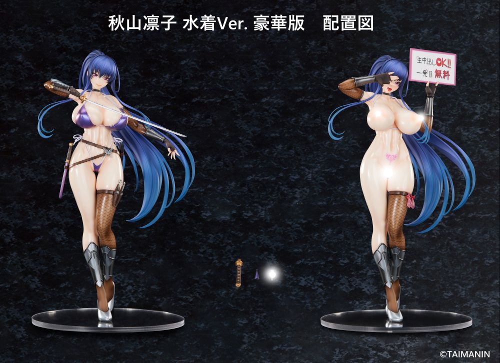 Taimanin RPGX Rinko Akiyama Swimsuit Ver. DX EDITION