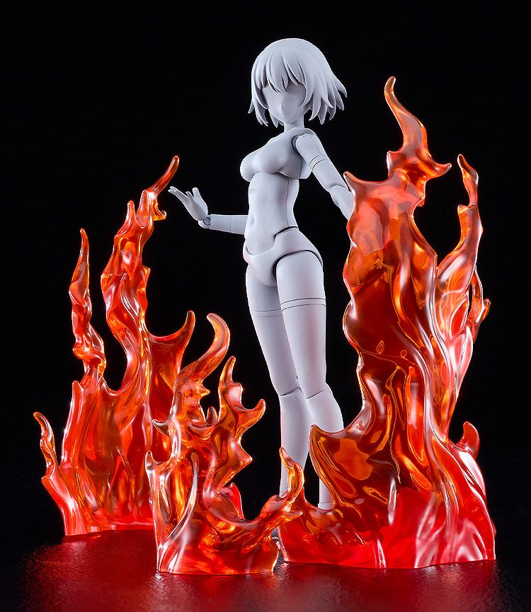 THE SIMPLE EFFECT Flames: Red