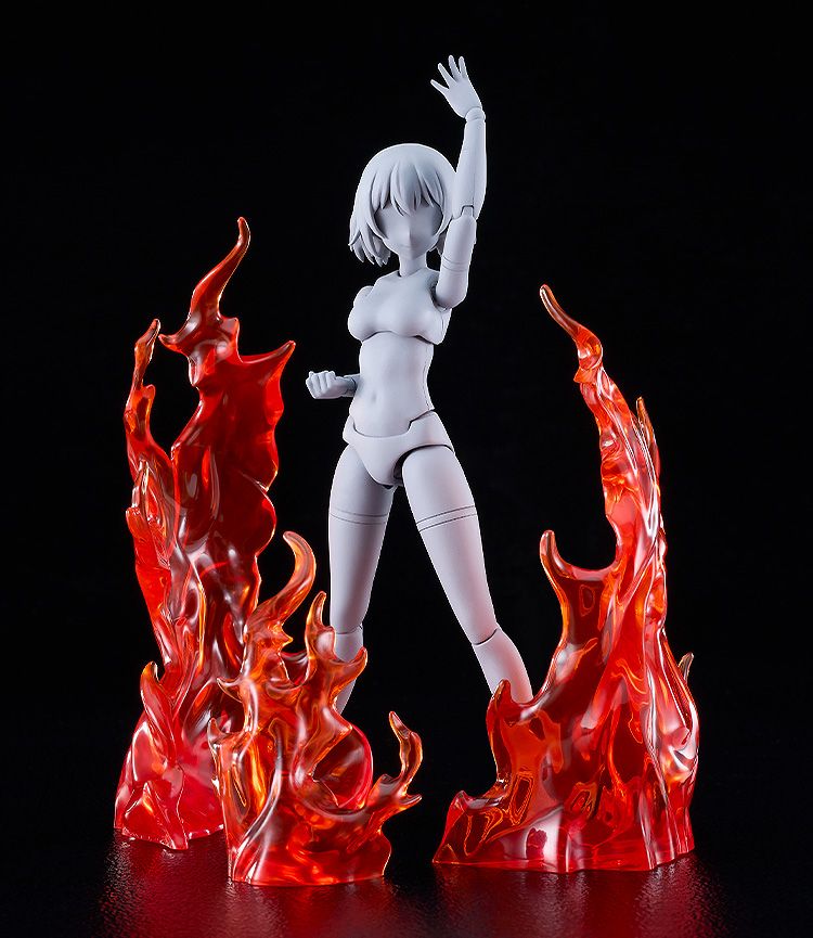 THE SIMPLE EFFECT Flames: Red