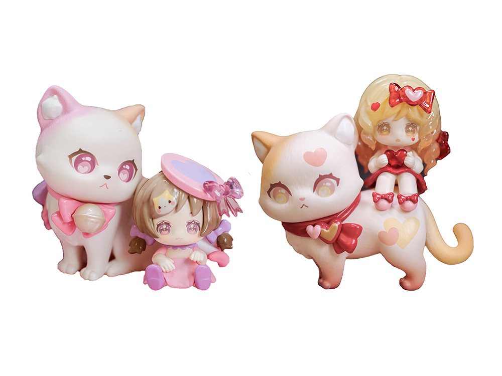 Cat Nizizi-Kitten with you (Set of 6 figures)