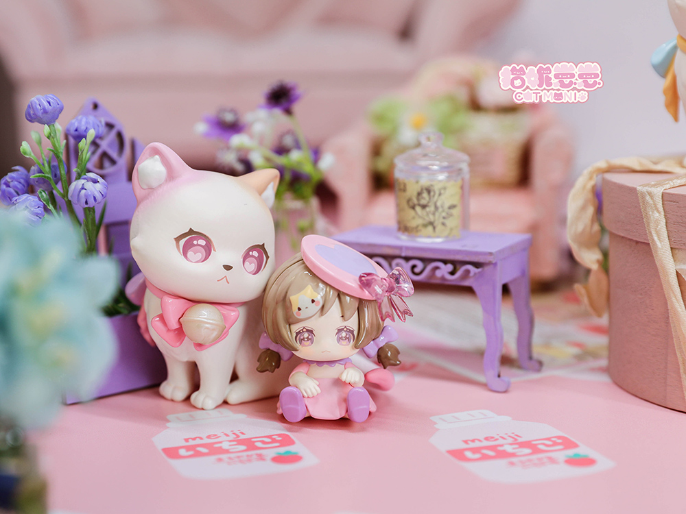 Cat Nizizi-Kitten with you (Set of 6 figures)