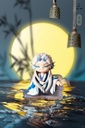 Searching for Mountains and Seas,Stars (Set of 6 figures)