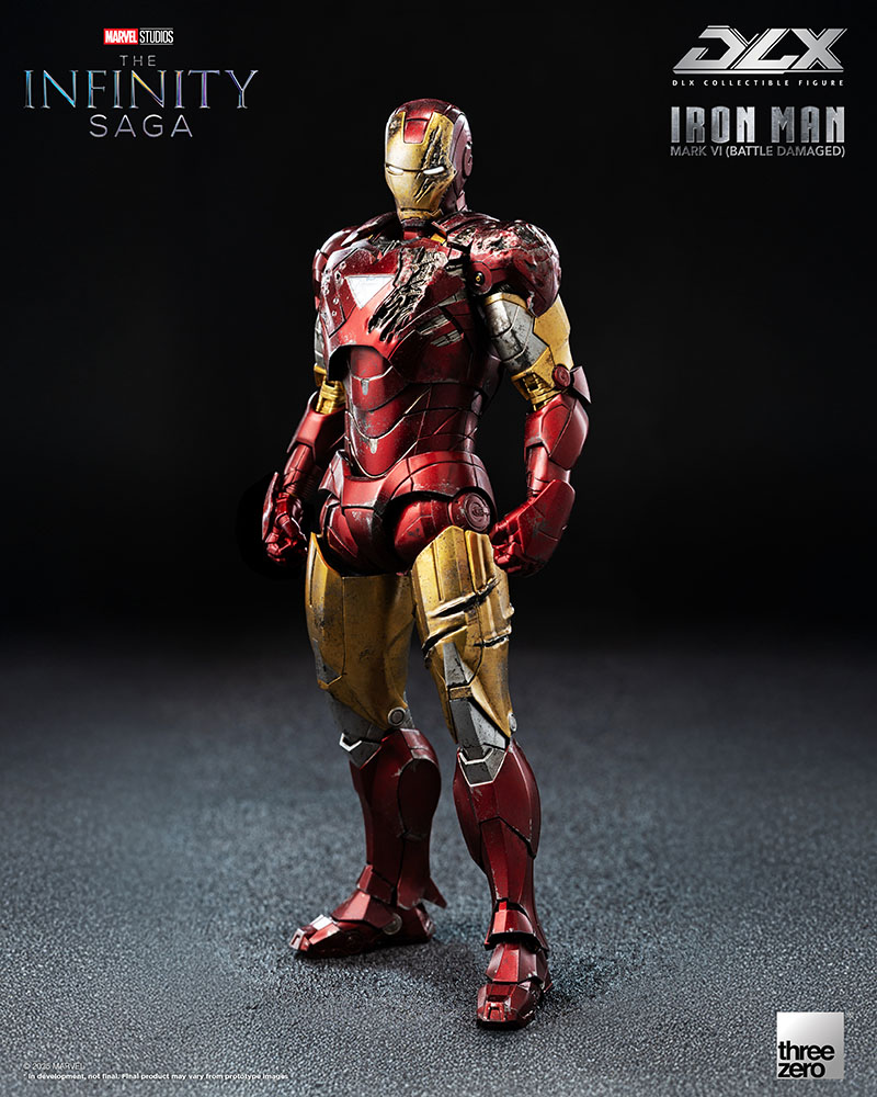 Marvel Studios: The Infinity Saga DLX Iron Man Mark 6 (Battle Damaged)