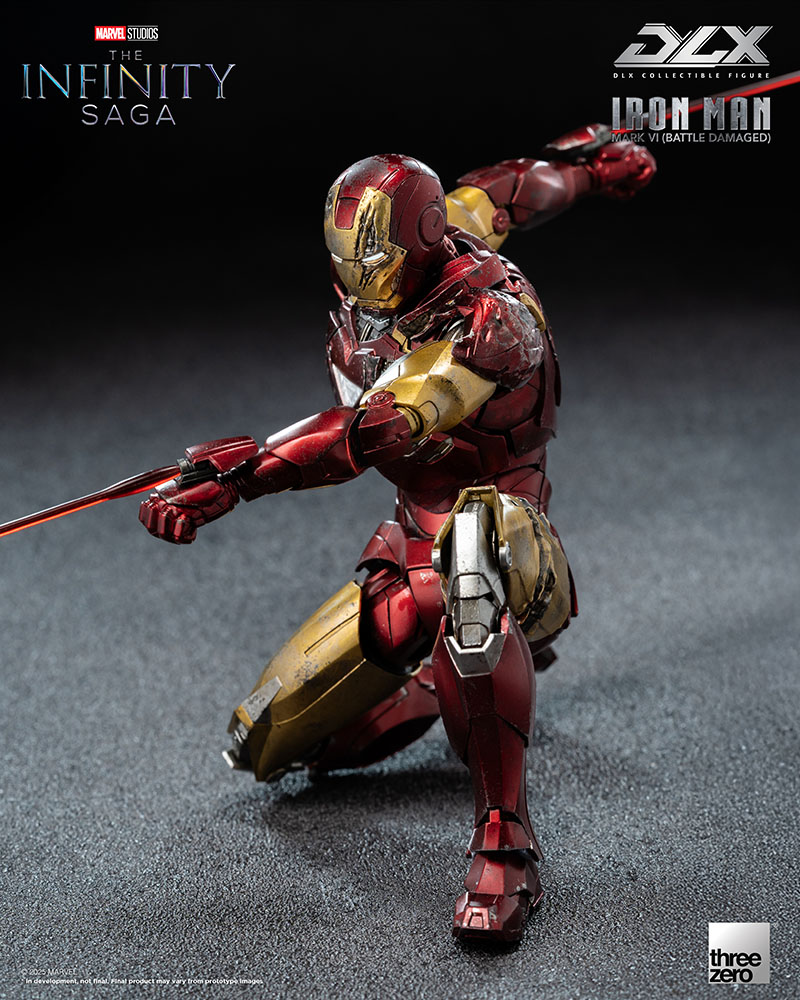 Marvel Studios: The Infinity Saga DLX Iron Man Mark 6 (Battle Damaged)