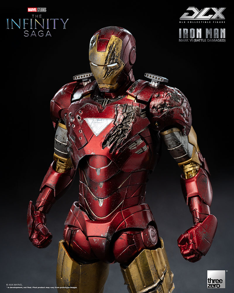 Marvel Studios: The Infinity Saga DLX Iron Man Mark 6 (Battle Damaged)