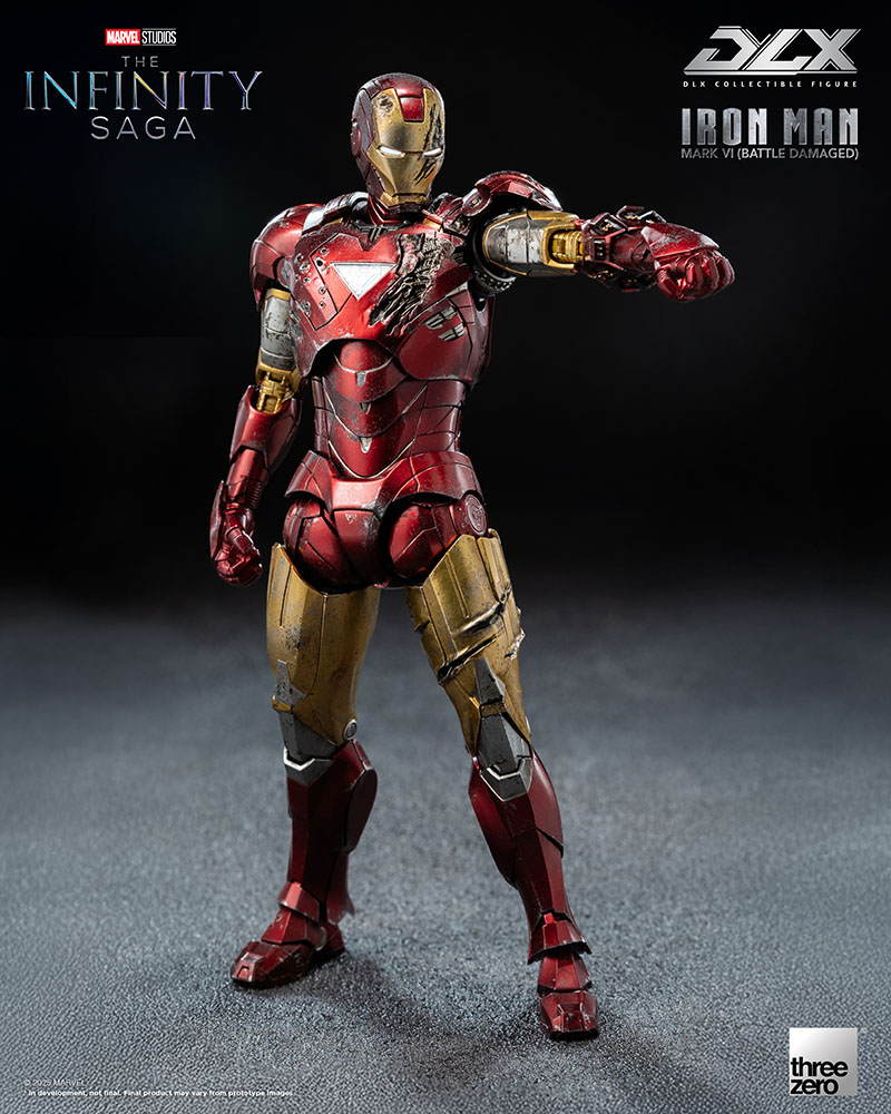 Marvel Studios: The Infinity Saga DLX Iron Man Mark 6 (Battle Damaged)