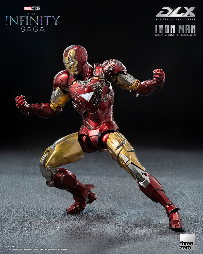 Marvel Studios: The Infinity Saga DLX Iron Man Mark 6 (Battle Damaged)