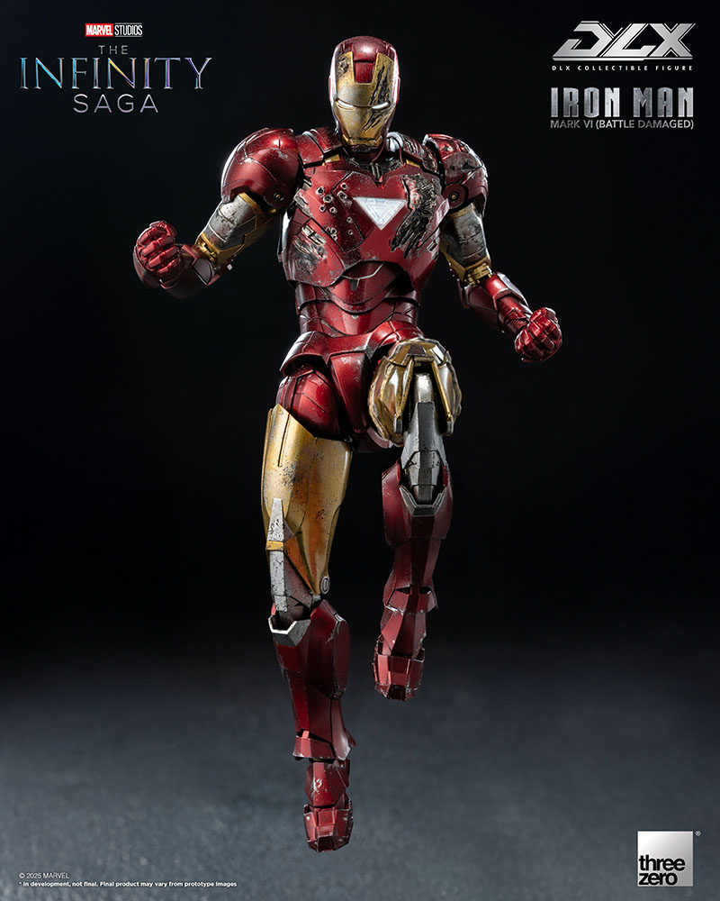 Marvel Studios: The Infinity Saga DLX Iron Man Mark 6 (Battle Damaged)