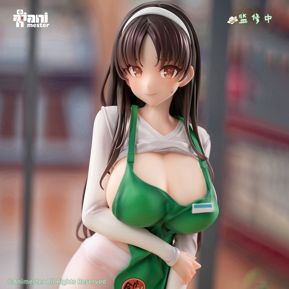 First Business! Mari Hanamiya the Gentle Shop Assistant illustration by POPQN