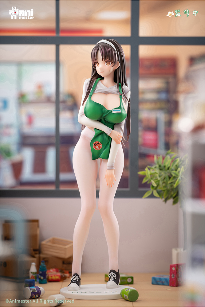 First Business! Mari Hanamiya the Gentle Shop Assistant illustration by POPQN
