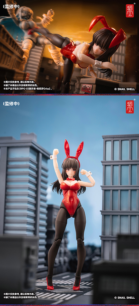 FANTASY JK SERIES JK-01 BUNNY GIRL RENA 1:12 SCALE ACTION FIGURE