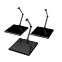 The Simple Stand x3 Black (for Figures & Models)
