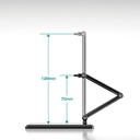 The Simple Stand x3 Black (for Figures & Models)