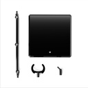 The Simple Stand x3 Black (for Figures & Models)
