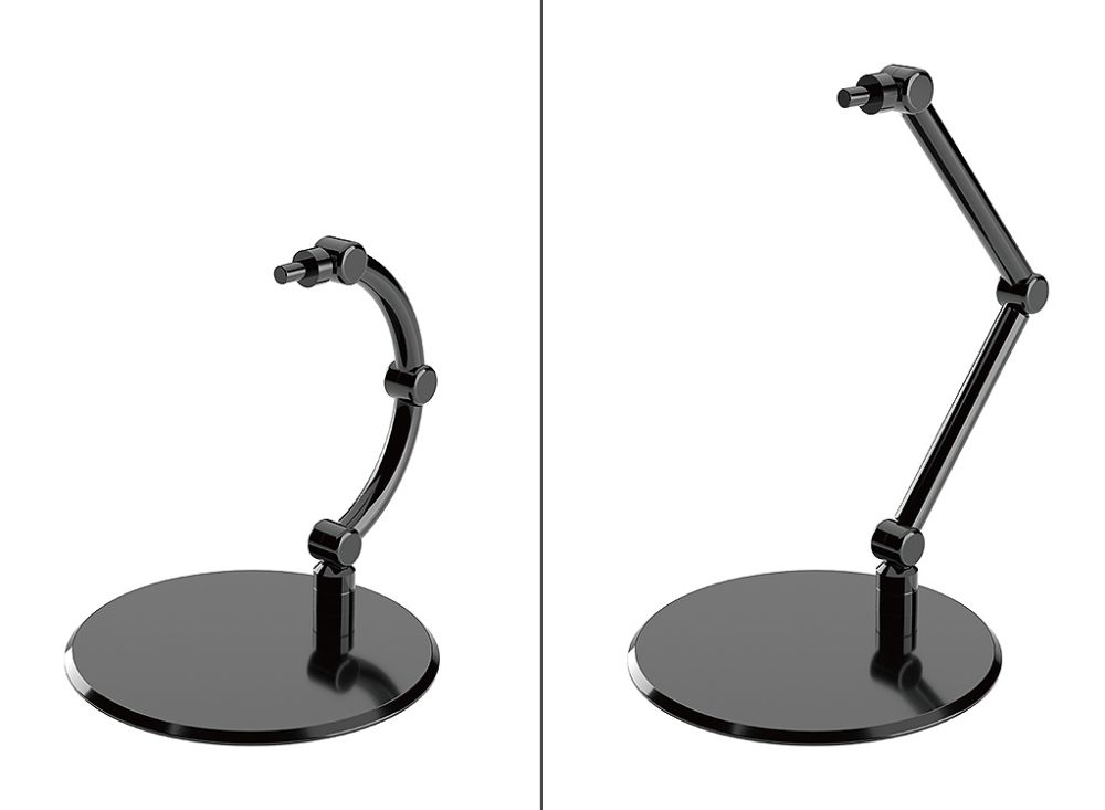 The Simple Stand mini x4 Black (for Small Figures & Chibi Figures)