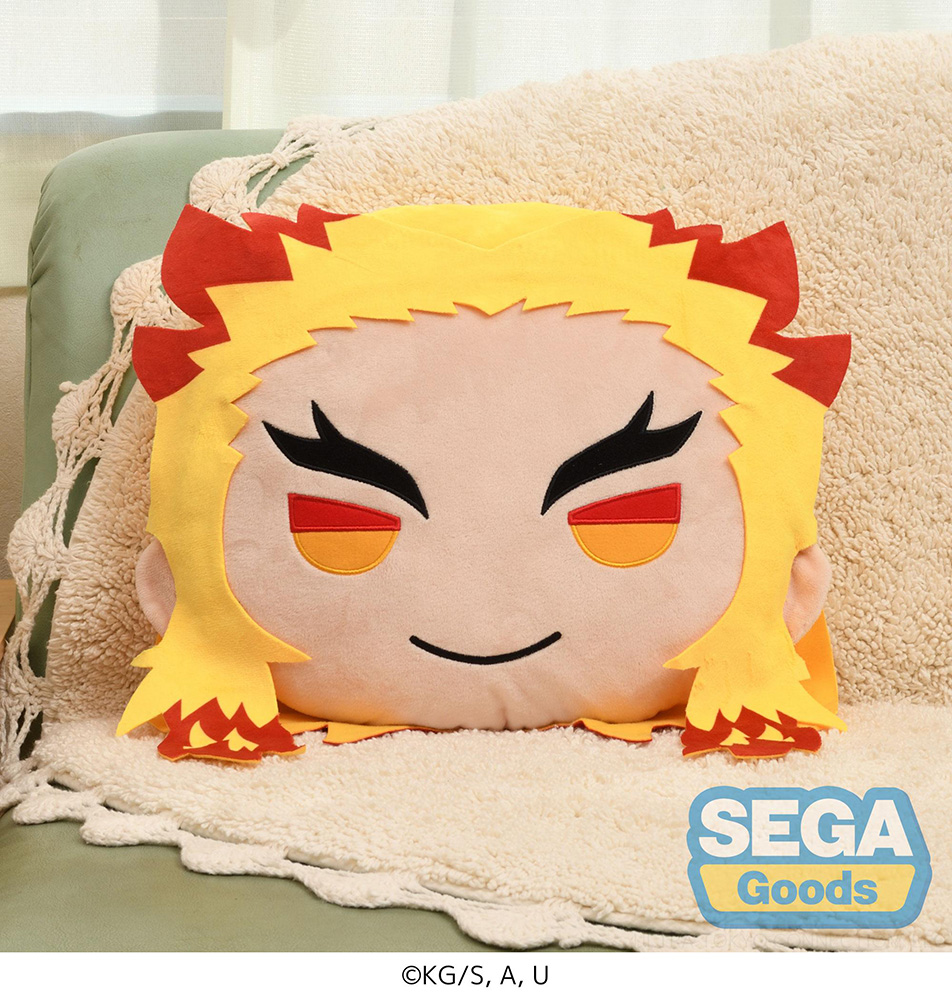 Charamaru "Demon Slayer: Kimetsu no Yaiba" PM Interior Cushion "Kyojuro Rengoku"