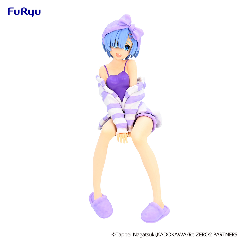 Re:ZERO -Starting Life in Another World- Noodle Stopper Figure -Rem Room Wear Purple Color ver.-