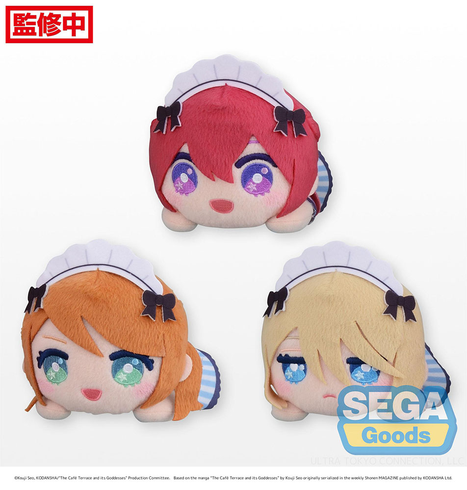 NESOBERI (Lay-Down) "The Cafe Terrace and its Goddesses" Mini Plush Vol.1 (EX)