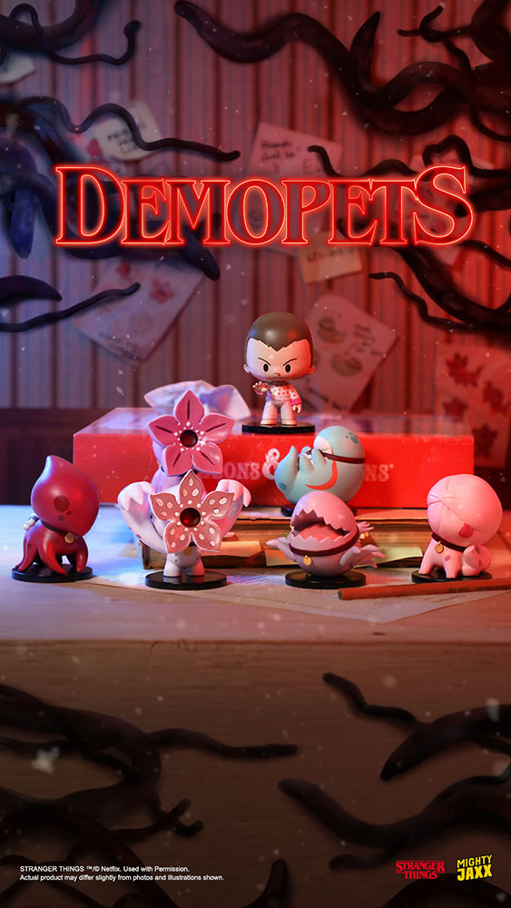 Stranger Things x Mighty Jaxx: Demopets