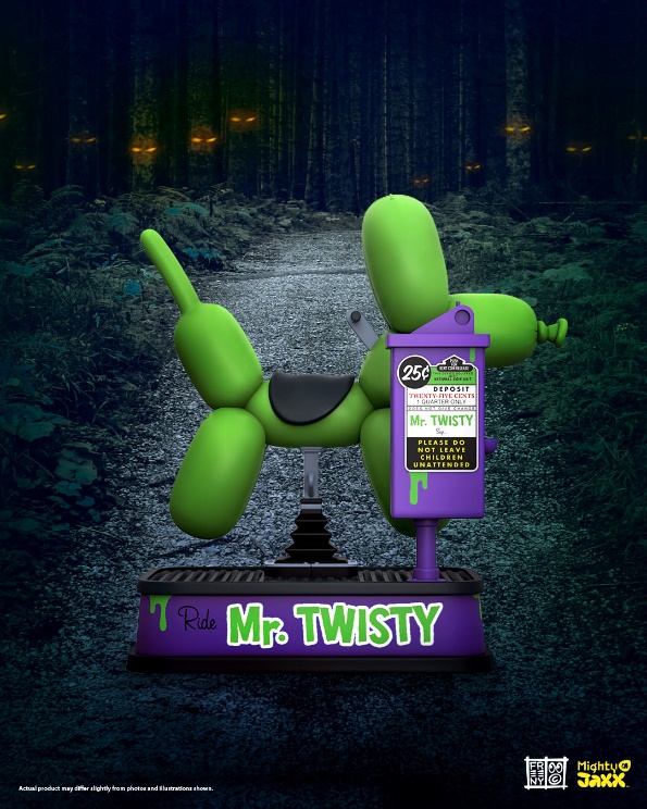 Mr. Twisty (Spooky Edition) by Jason Freeny