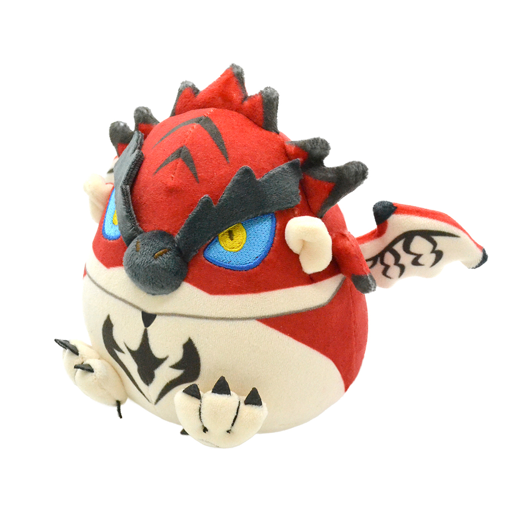 [Repeat Sales]Monster Hunter Fluffy Eggshaped Plush Mini Rathalos