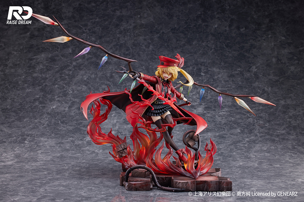 Touhou Project Flandre Scarlet Military Style Ver. Illustration By Sunao Minakata 1/6 Scale Figure