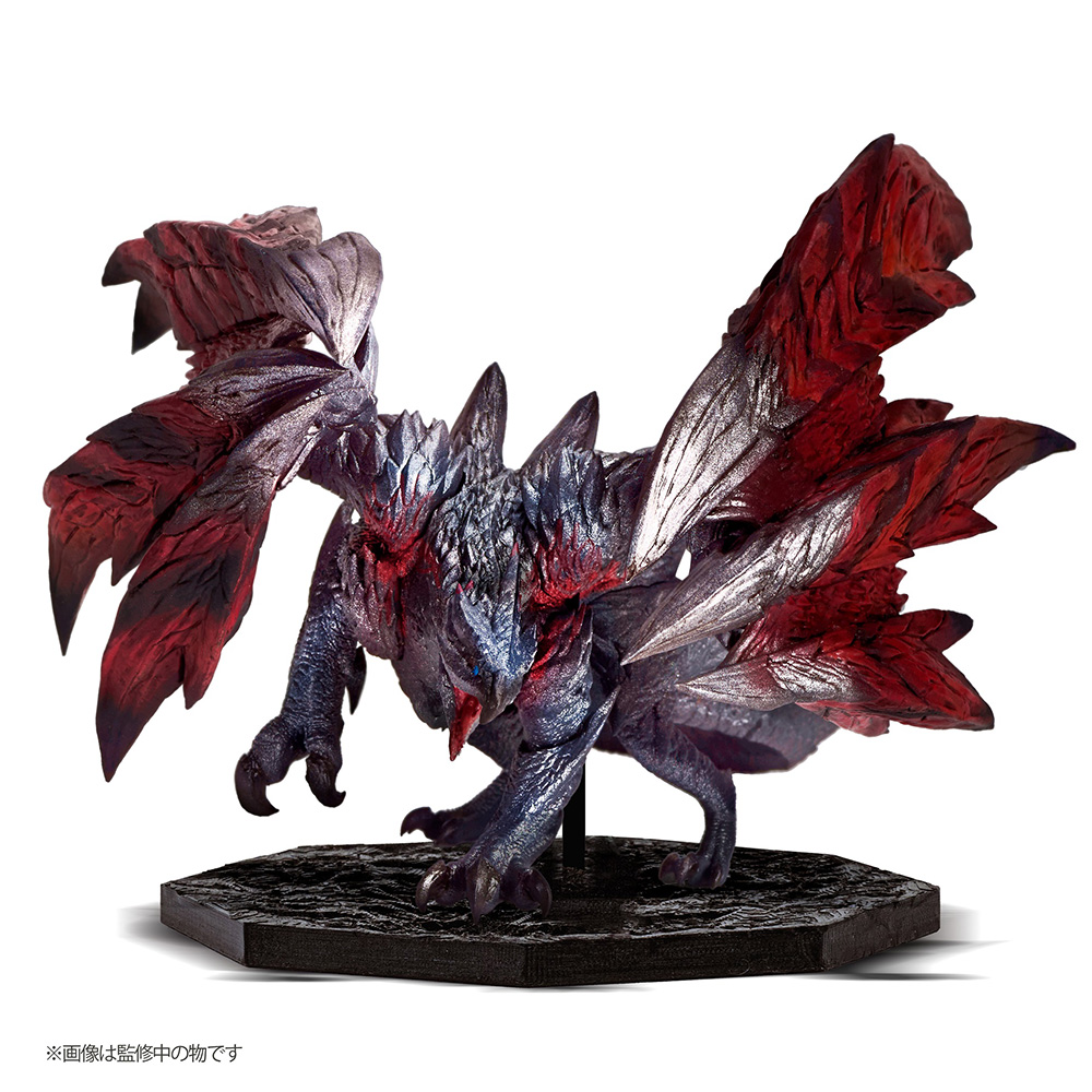 CAPCOM FIGURE BUILDER CUBE Crimson Glow Valstrax/MONSTER HUNTER