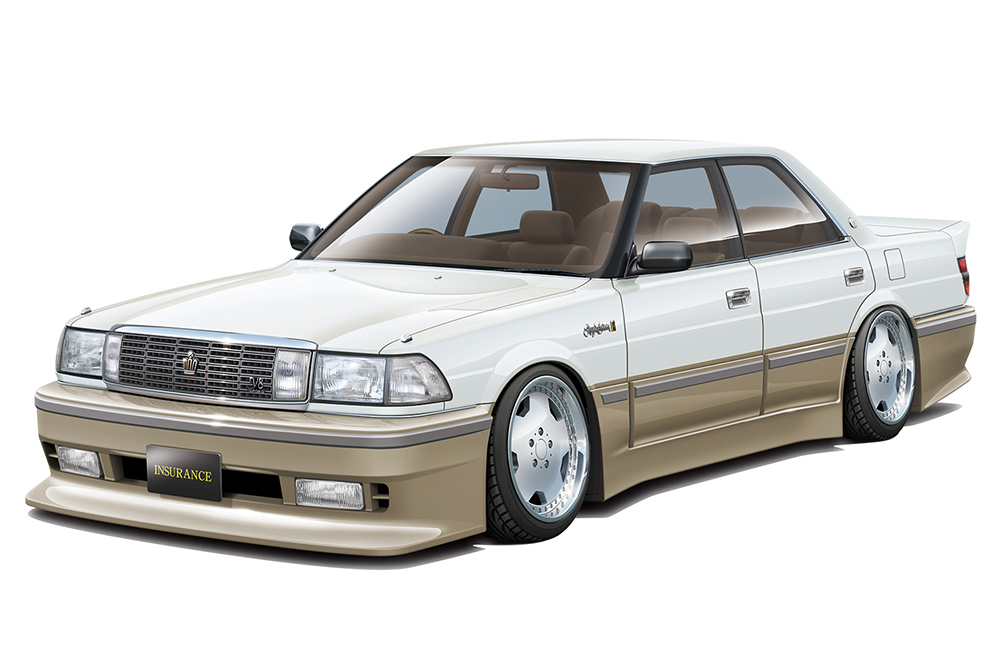 1/24 INSURANCE UZS131 CROWN '89 (TOYOTA)