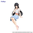 Rascal Does Not Dream Series Noodle Stopper Figure -Mai Sakurajima Summer Outfit ver.-