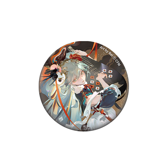 Hatsune Miku Pinback Button: Shimian Maifu Ver.