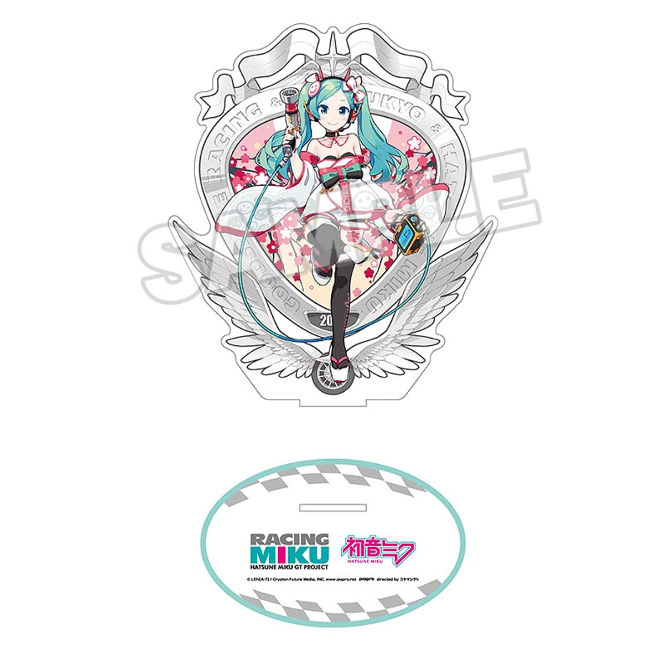 Racing Miku 2020 Ver. Acrylic Stand 4 Key Visual Kimono Ver.