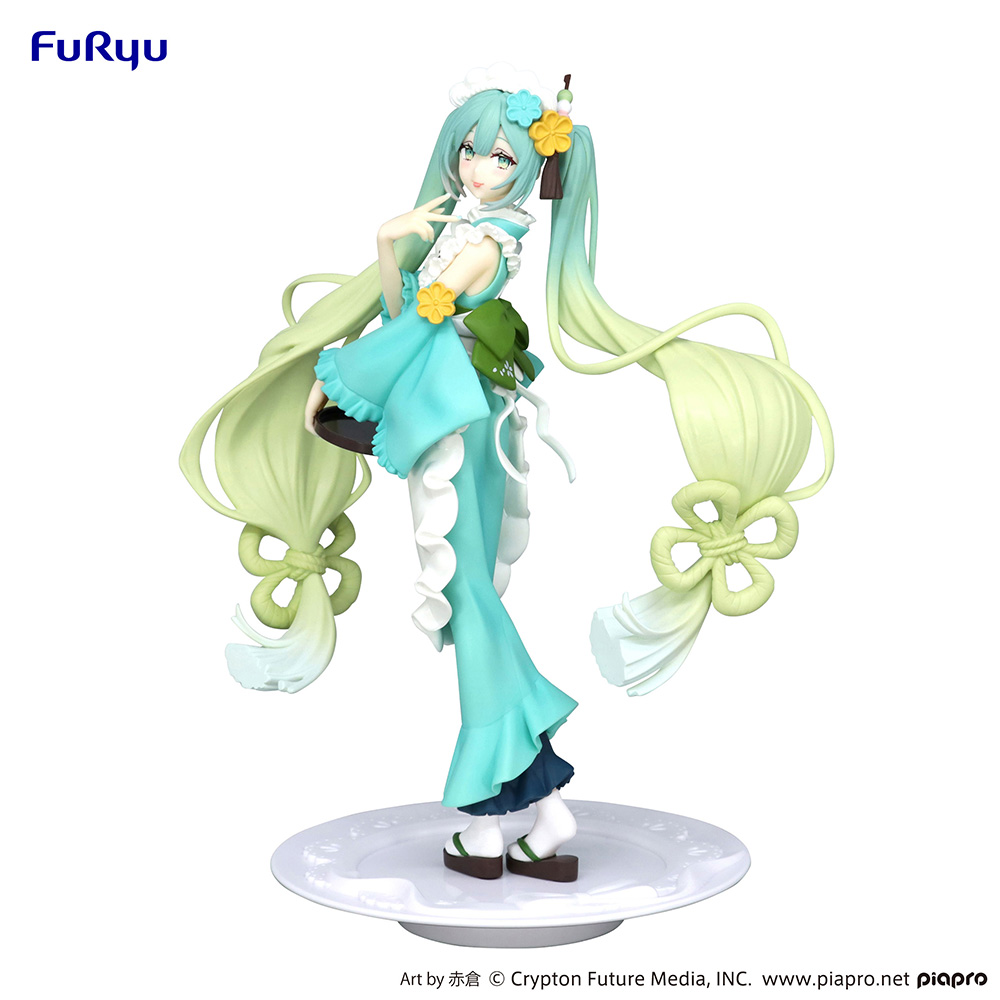 Hatsune Miku Exceed Creative Figure -Matcha Green Tea Parfait Mint ver.-