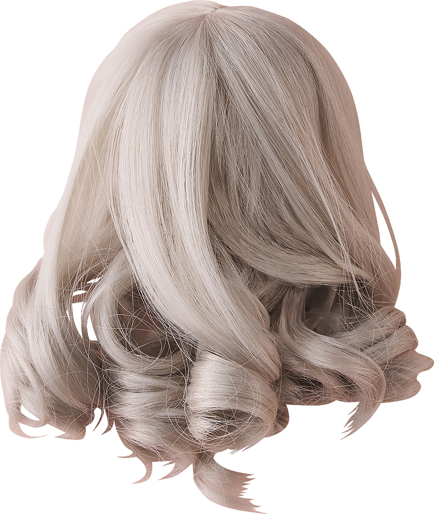 Harmonia Series Original Wig (One Curl/Ash Gray)