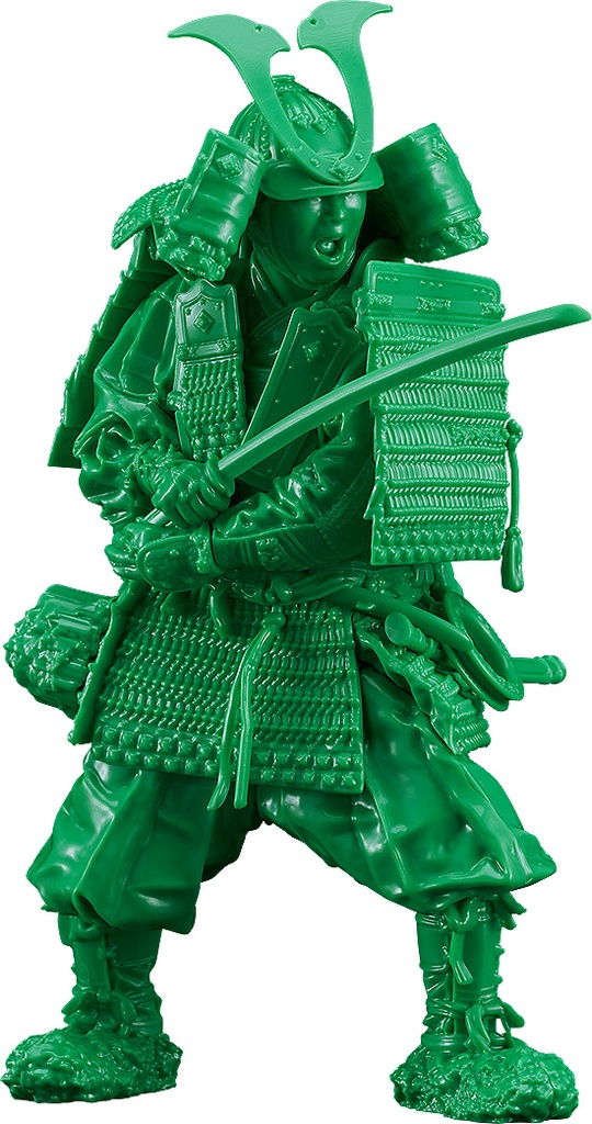 PLAMAX 1/12 Kamakura Period Armored Warrior: Green Color Edition