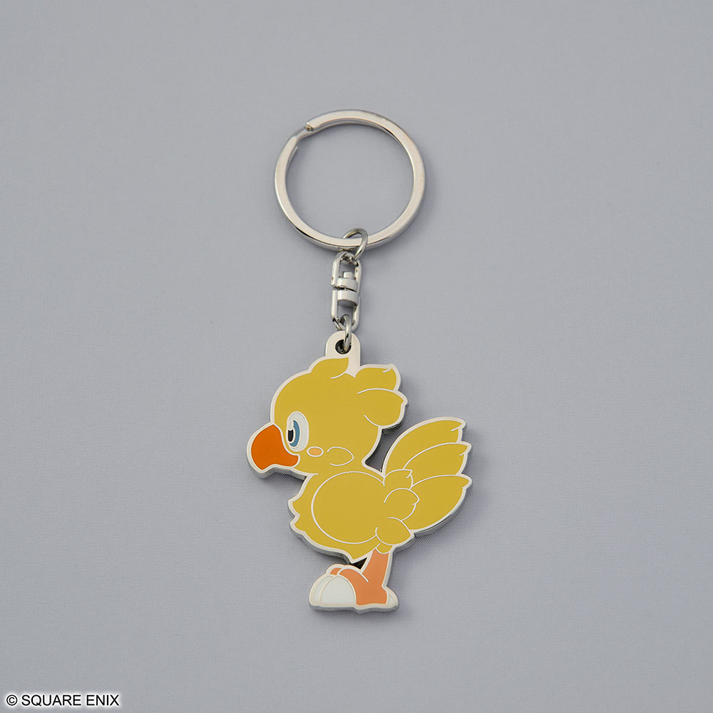 FINAL FANTASY Series Metal Keychain - CHOCOBO