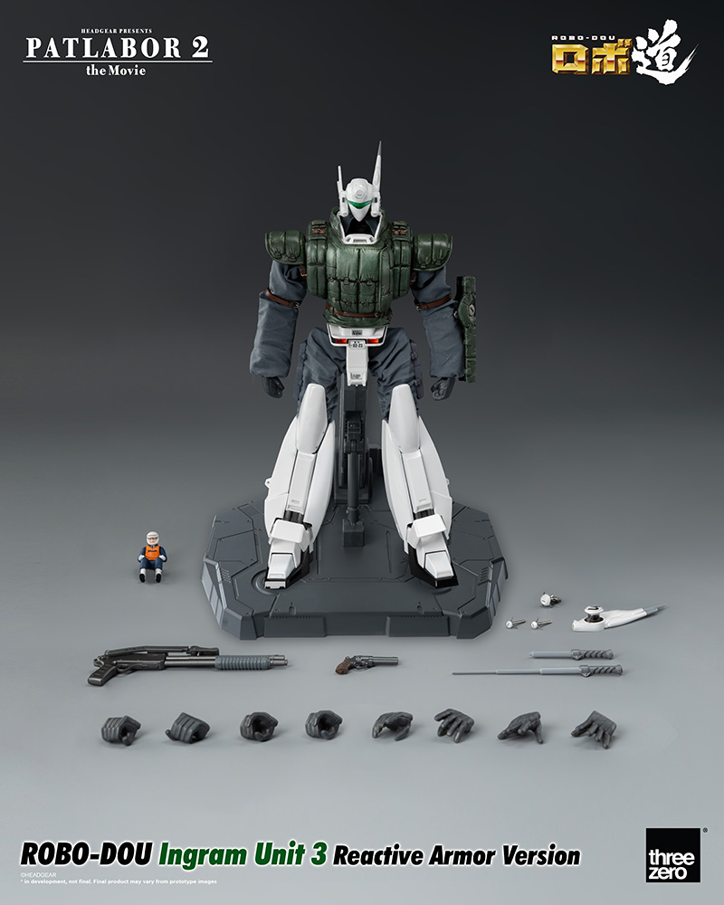 Patlabor 2: The Movie - ROBO-DOU Ingram Unit 3 Reactive Armor Version