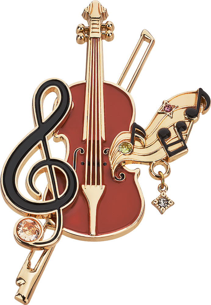 Brooch Violin