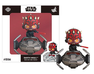 Cosbi Star Wars Collection #036 Darth Maul & Sith Infiltrator "Star Wars"