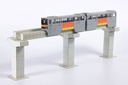 1/150 Scale Tama Intercity Monorail Series 1000 Paper kit (2cars)