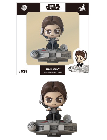 Cosbi Star Wars Collection #039 Han Solo & Millennium Falcon "Star Wars"