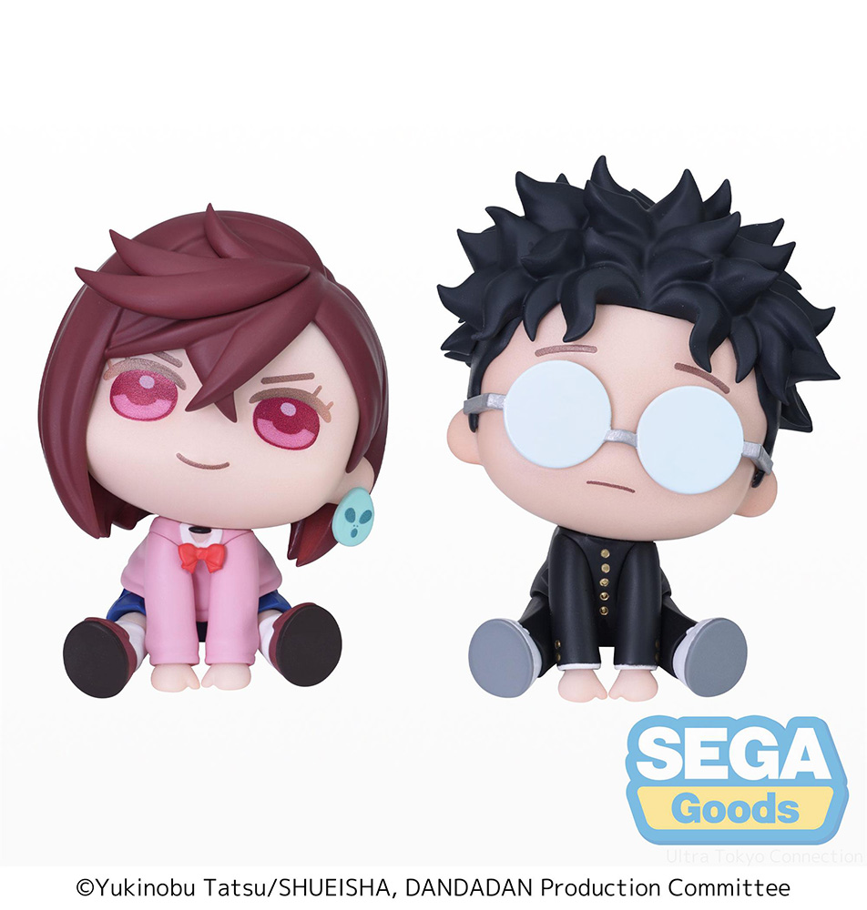QyuruMe TV Anime "DAN DA DAN" Mini Figure "Momo & Okarun" (EX)