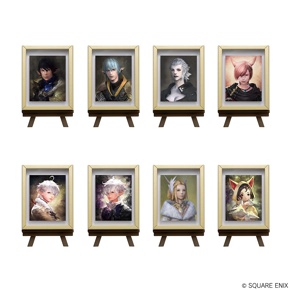 Final Fantasy XIV Framed Portrait Magnets Vol. 1