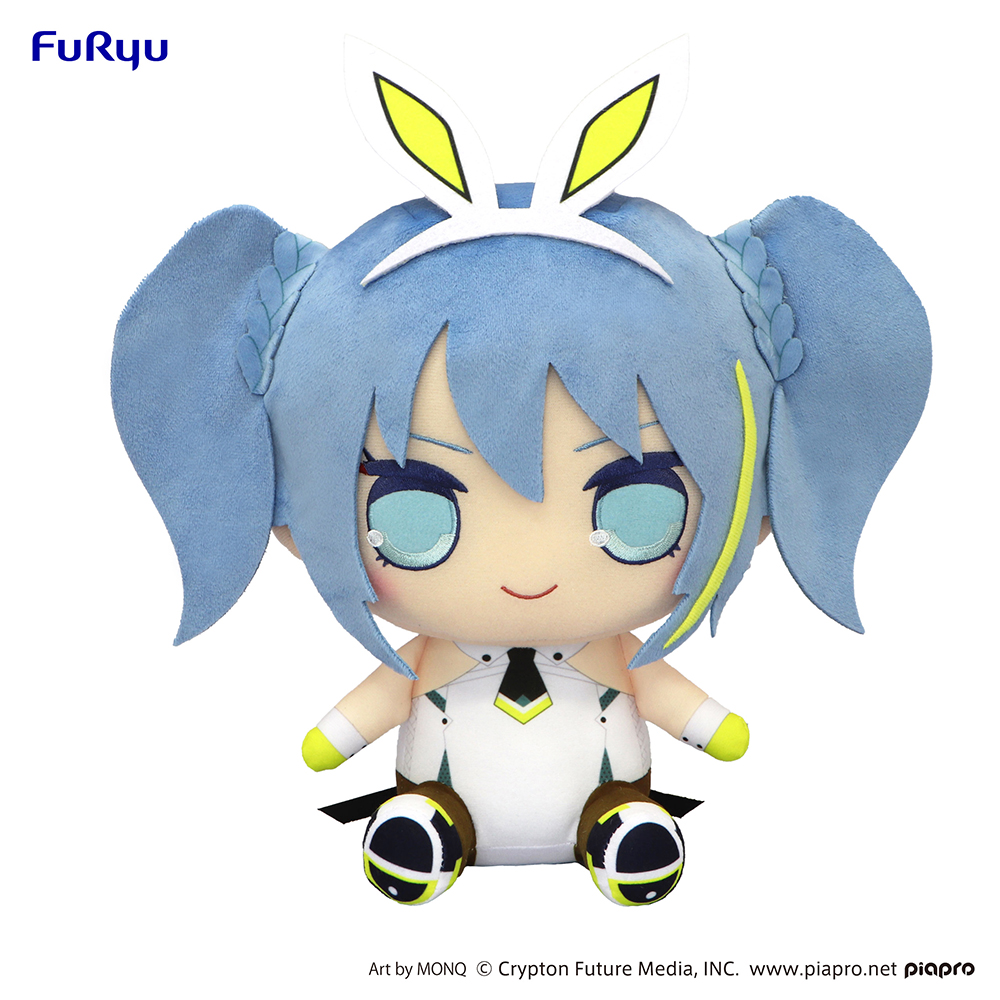 Hatsune Miku KYURUMARU Big Plush Toy -Sporty Rabbit ver.-(re-run)