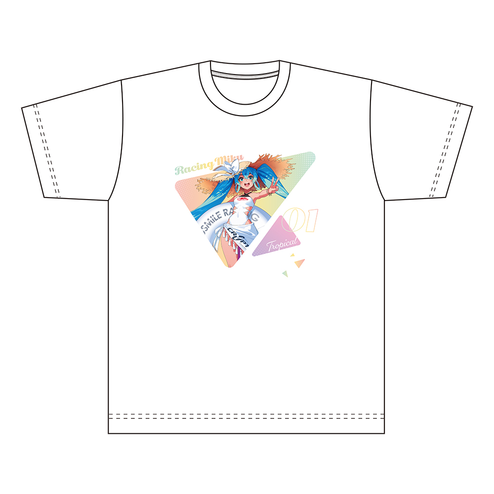 Racing Miku 2024 Tropical Ver. T-shirt (XL Size)